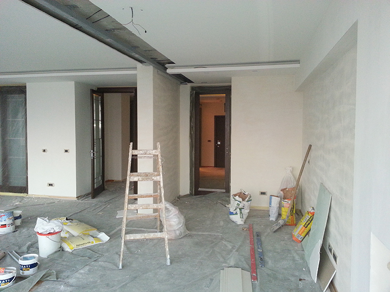 GipsarskiRadovi, Novi projekti, Renoviranje stanova, Završni radovi