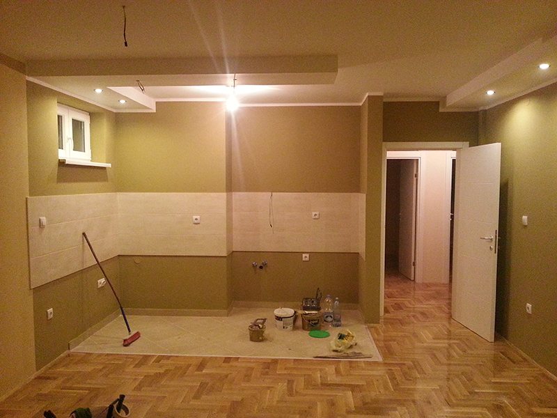 GipsarskiRadovi, Novi projekti, Renoviranje stanova, Završni radovi