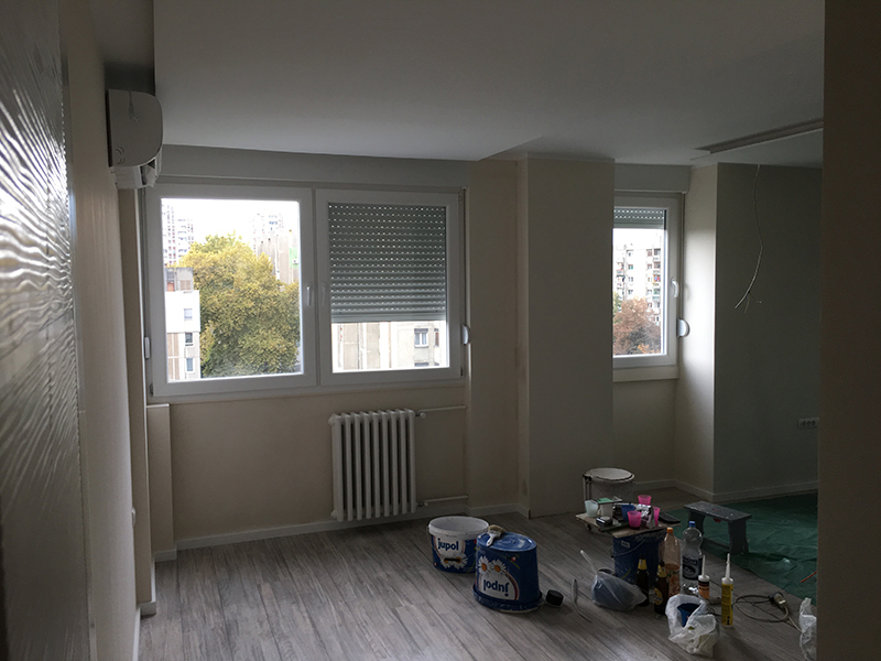 GipsarskiRadovi, Novi projekti, Renoviranje stanova, Završni radovi