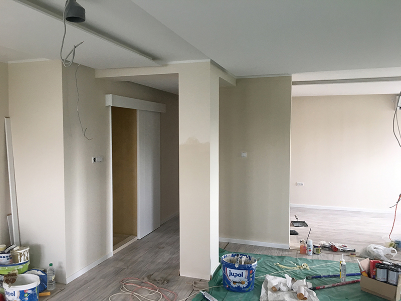 GipsarskiRadovi, Novi projekti, Renoviranje stanova, Završni radovi